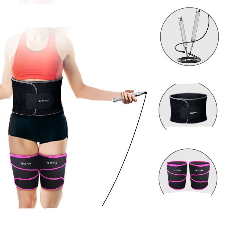 6th Generation Counting Skipping Rope with Multi - Use Fitness Sets - PMotive