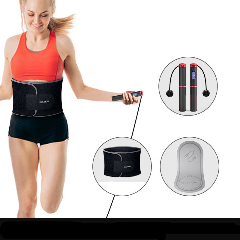 6th Generation Counting Skipping Rope with Multi - Use Fitness Sets - PMotive