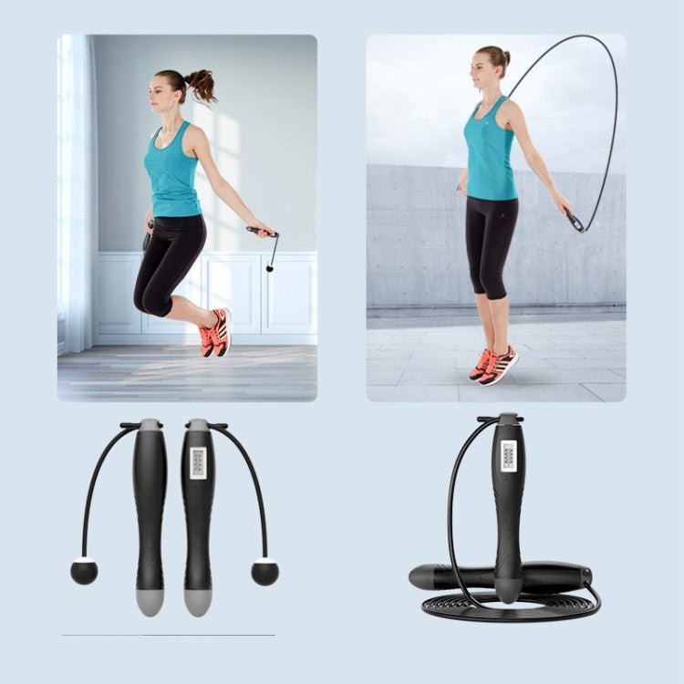 Fitness Sports Bearing Skipping Rope with Counting Feature - PMotive