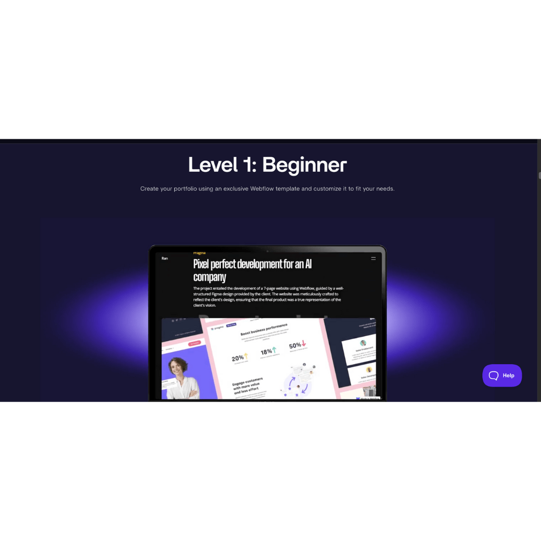 Flux Academy - The Webflow Masterclass 4.0 PRO Full Course - PMotive