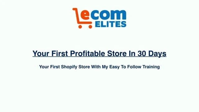 Franklin Hatchett – Ecom Elites 2.0 Full Course product guide on PMotive