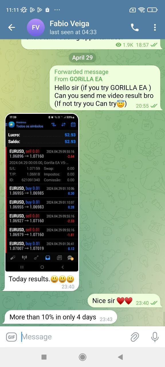Gorilla EA V5 - Metatrader 4 - PMotive
