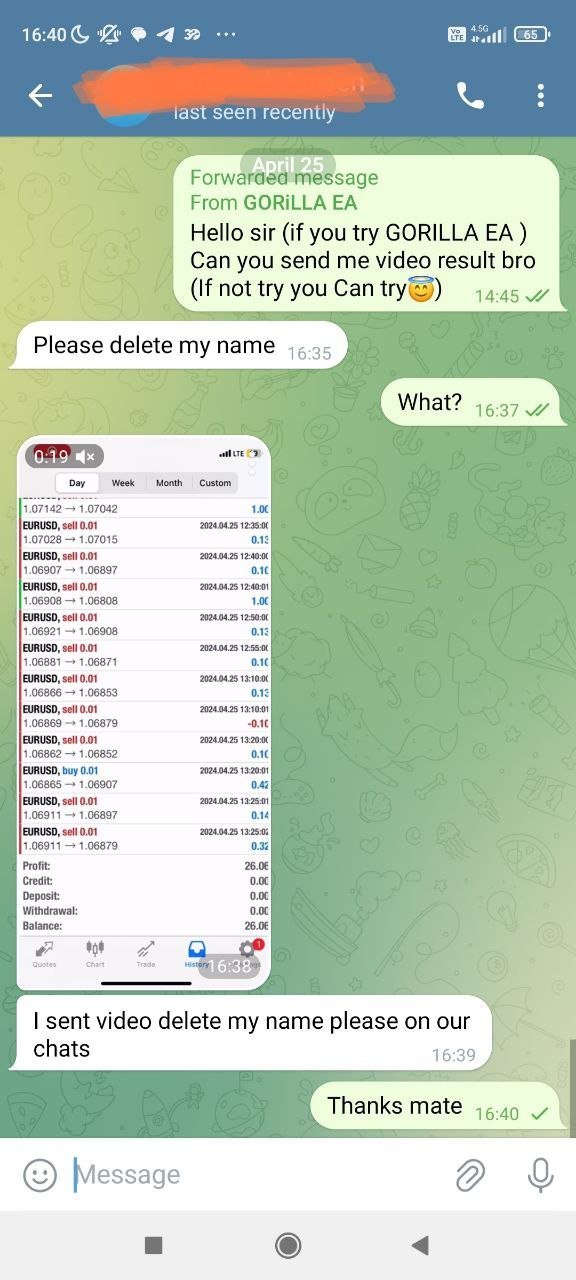Gorilla EA V6 - Metatrader 4 - PMotive