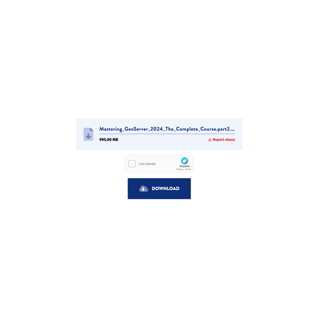 Mastering GeoServer 2024: The Complete Course - PMotive