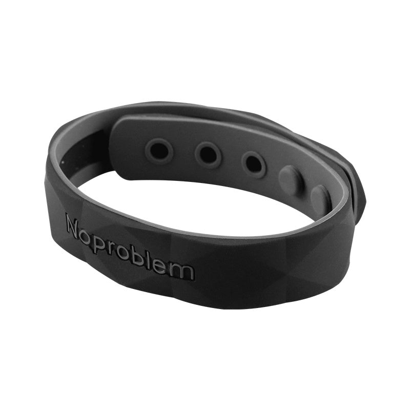 No Problem Ion Fitness Silicone Waterproof Tourmaline Band Bracelets - PMotive