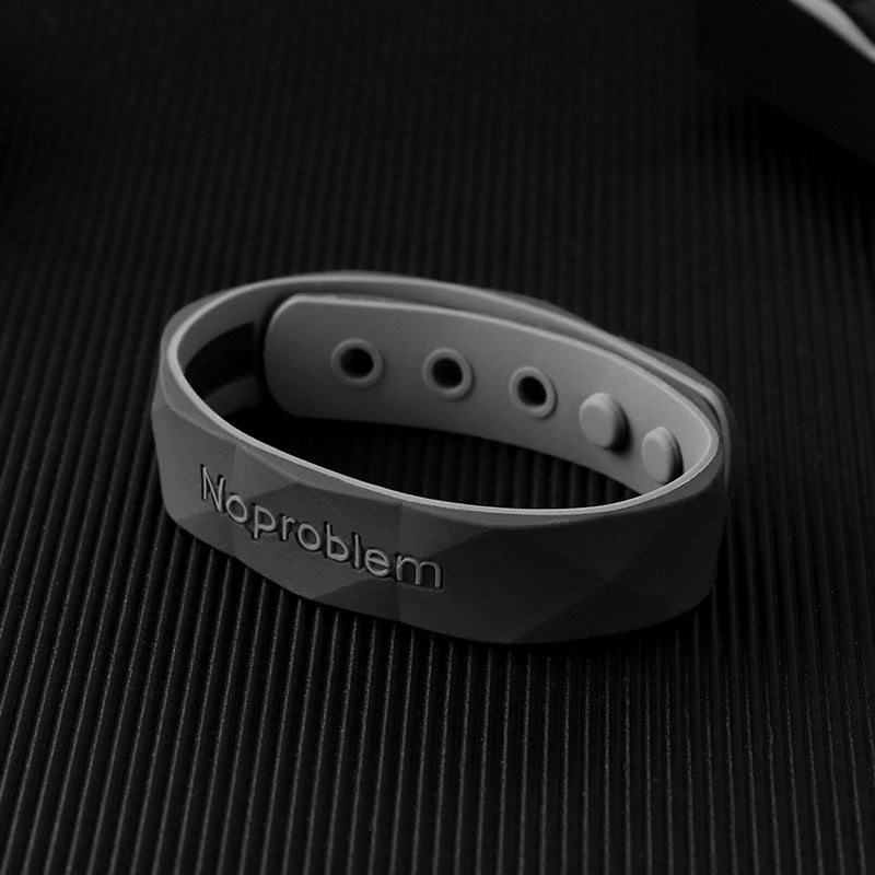 No Problem Ion Fitness Silicone Waterproof Tourmaline Band Bracelets - PMotive