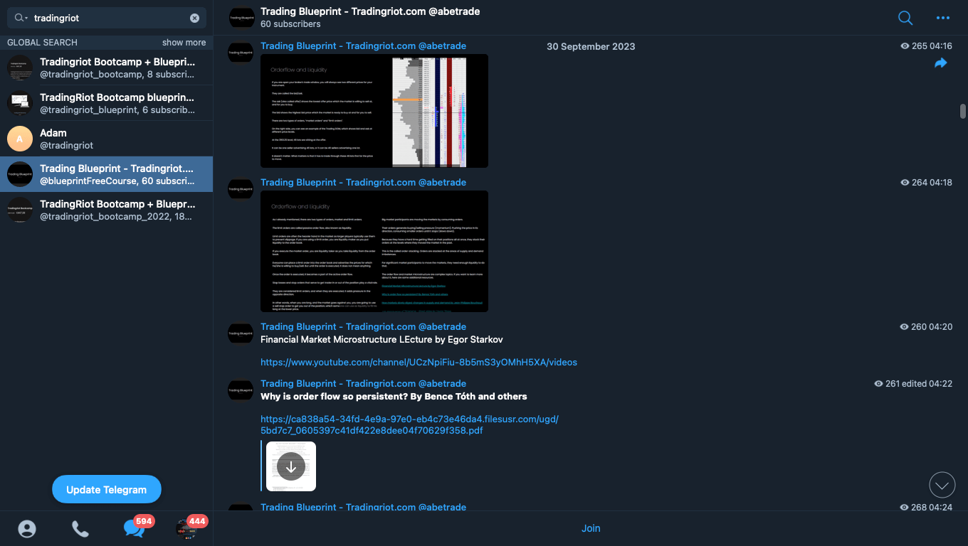 Tradingriot Bootcamp + Blueprint 3.0 Full Courses - PMotive