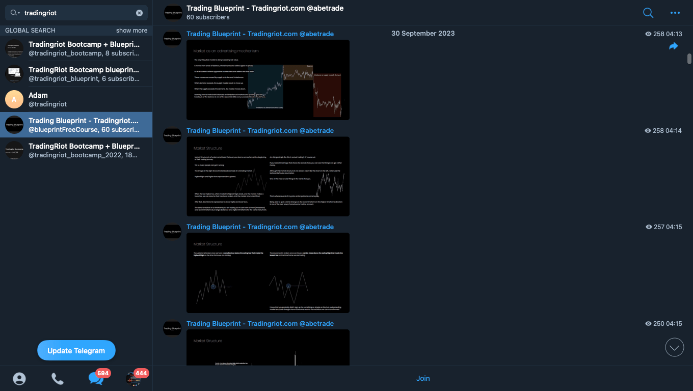 Tradingriot Bootcamp + Blueprint 3.0 Full Courses - PMotive