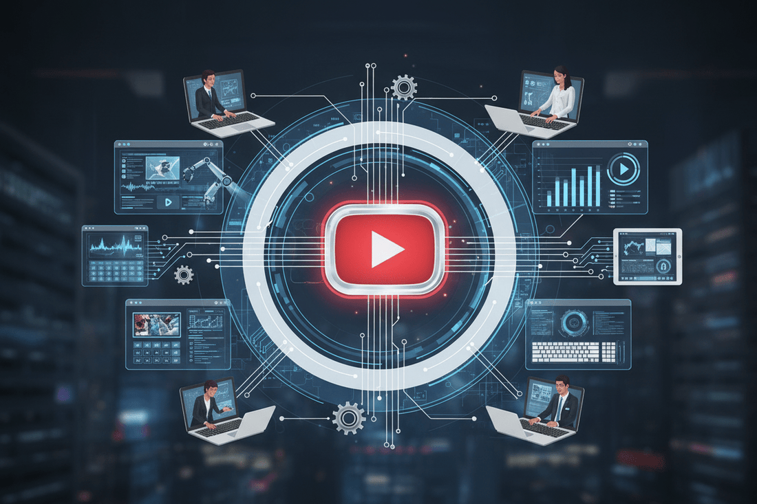 Automated Outsourced YouTube Channel Management 2026 — Scale with AI Automation Outsourcing | PMotive