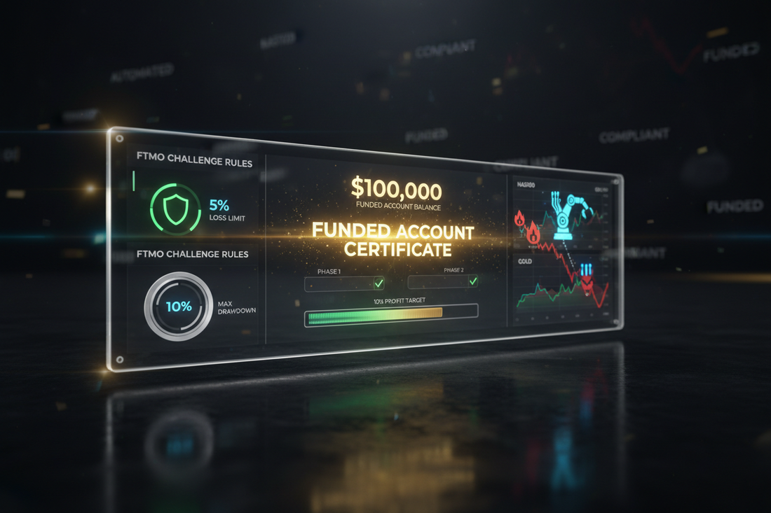Best EA for FTMO Challenge 2026 — Expert Advisor That Passes Prop Firm Challenges BullyMax Pro Gold | PMotive