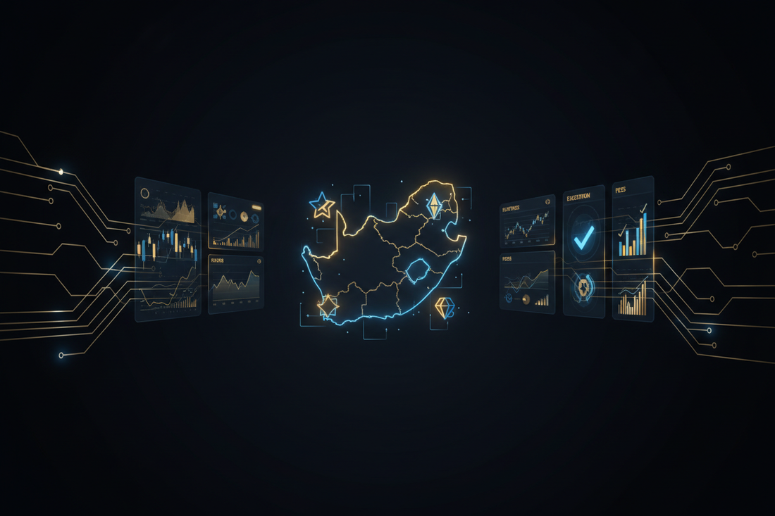 Best MT5 Brokers for South African Traders 2026 — Exness Deriv IC Markets FSCA ZAR EA Comparison | PMotive