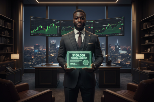 Funded trader in 2026 passing FTMO prop firm challenge with BullyMax Pro Expert Advisor MT5 earning $100000 funded account without personal risk
