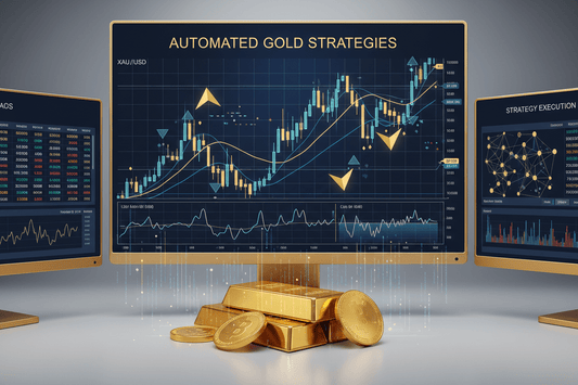 Automated Trading Strategies Gold Markets 2026 — EA Algorithmic XAU/USD Setup MT5 | PMotive
