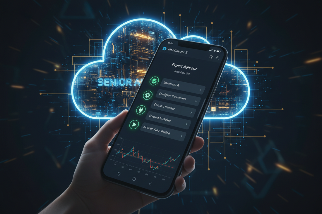 How to Install an EA on MT5 Mobile 2026 Step-by-Step Guide — Android iOS Exness Senior Algo Pro Setup | PMotive