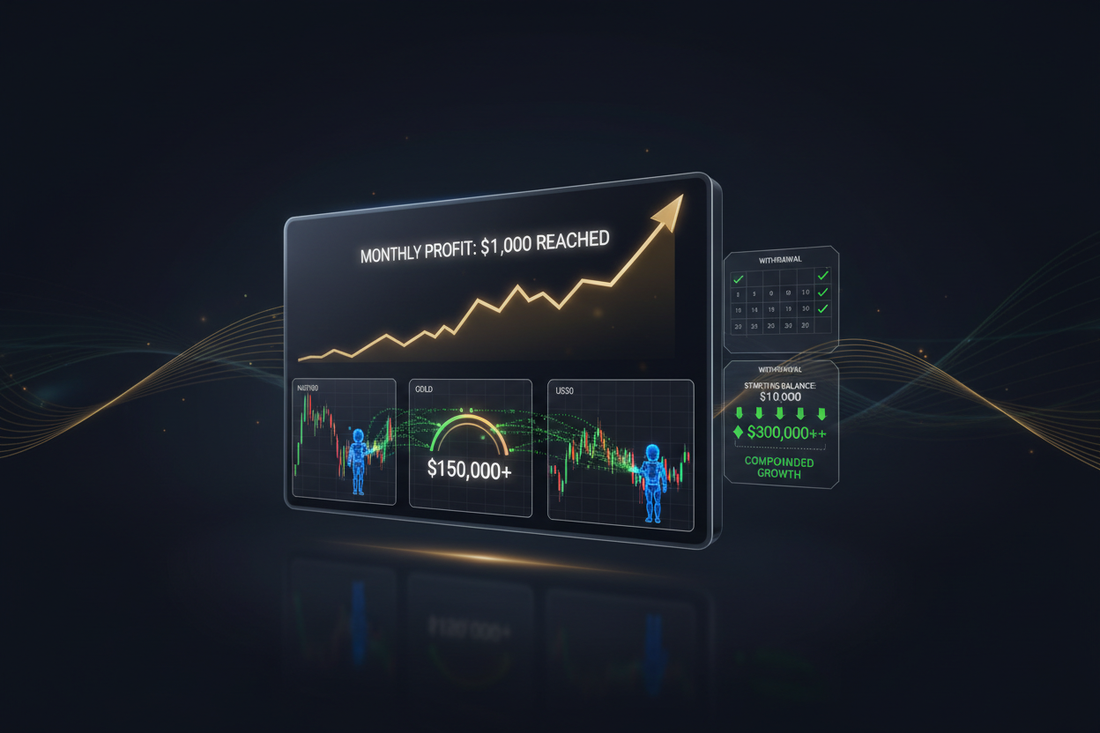 How to Make $1,000 a Month with Forex EAs in 2026 (Realistic Guide)