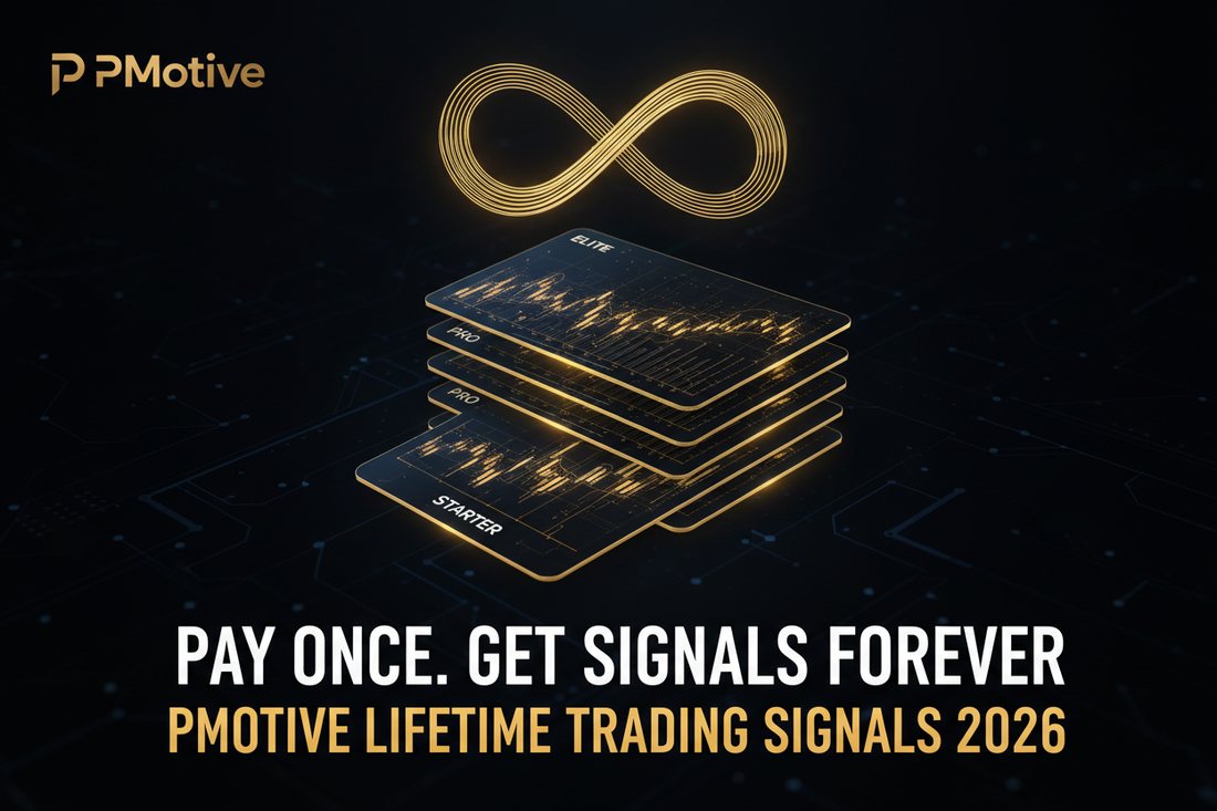 PMotive Lifetime Trading Signals 2026 — Pay Once Get Signals Forever Gold NAS100 Boom Crash Tiers | PMotive