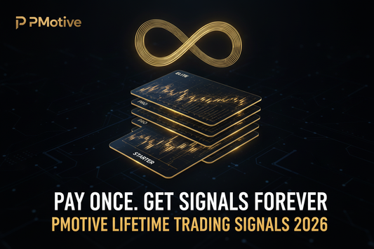 PMotive Lifetime Trading Signals Essential Pro Master 2026 Global — One-Time Payment Signals Forever Gold Forex Crypto | PMotive