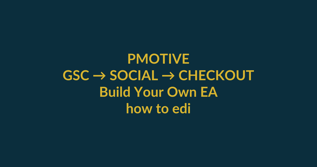 Build Your Own EA high-intent search guide for how to edit and create mt5 ea, linking PMotive social verification to website checkout