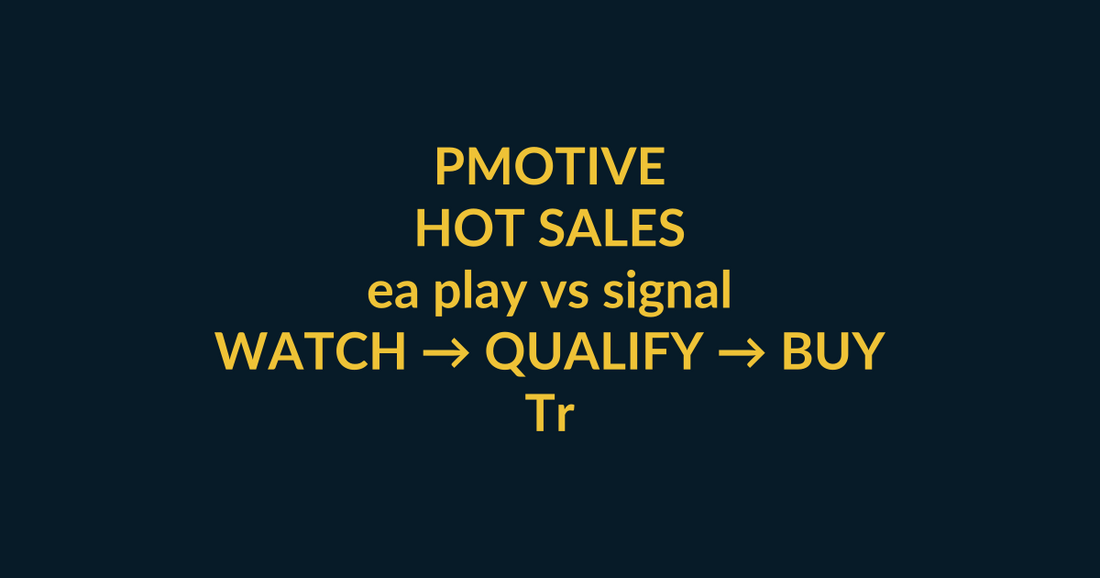 Trading Signals Collection high-conversion buyer guide for ea play vs signal, linking PMotive social trust to checkout
