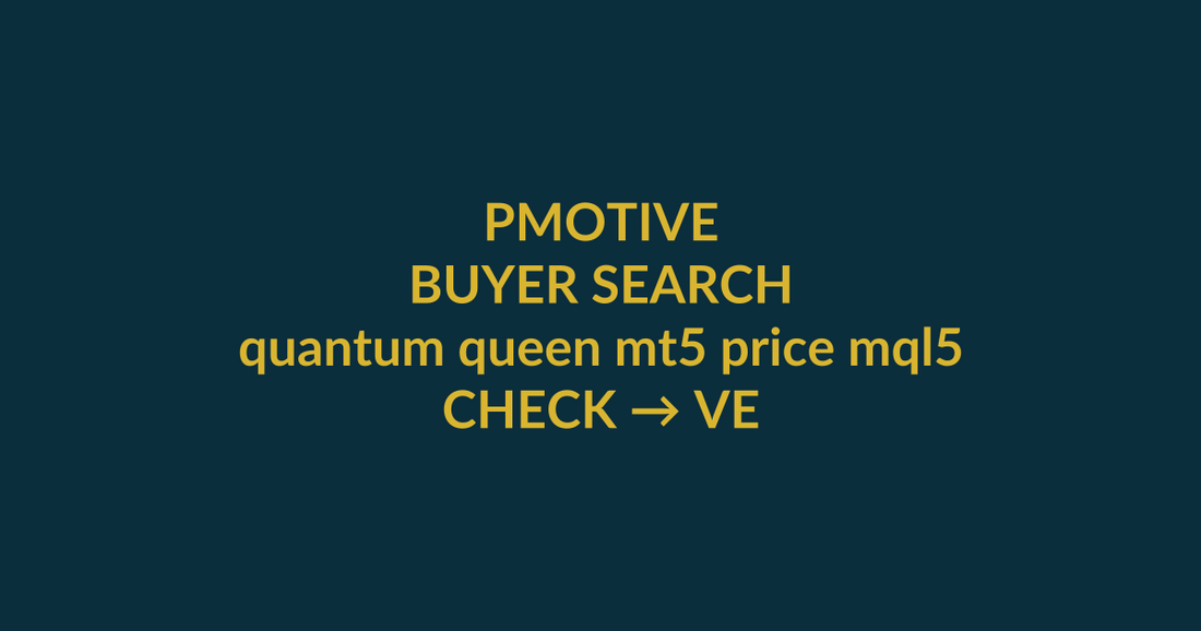 Quantum Queen MT5 buyer guide for the search query quantum queen mt5 price mql5, showing PMotive product verification and checkout path