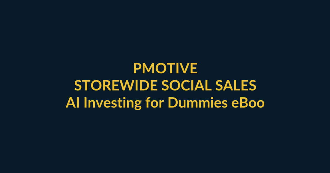 AI Investing for Dummies eBook PMotive buyer guide for readers wanting an educational introduction to AI-related investing concepts without personalised advice, with social proof, product fit and checkout CTA