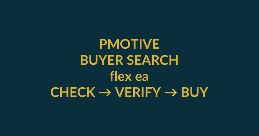 Flex EA MT4 buyer guide for the search query flex ea, showing PMotive product verification and checkout path