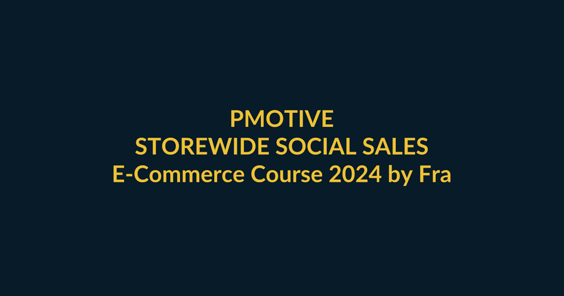 E-Commerce Course 2024 by Franco Shaw PMotive buyer guide for new store owners who want a guided ecommerce launch sequence, with social proof, product fit and checkout CTA