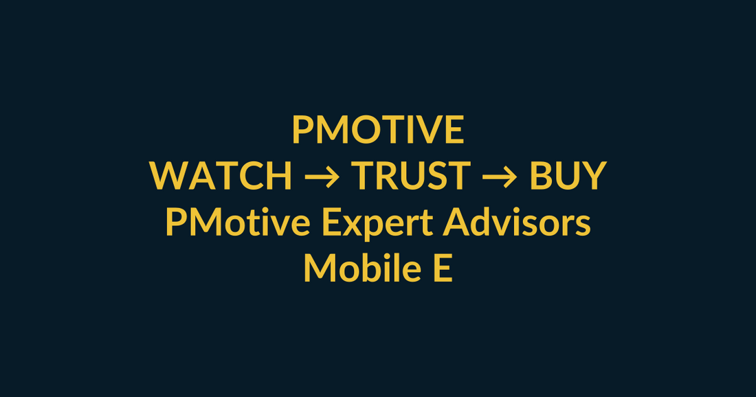 PMotive Expert Advisors watch-to-buy guide using TikTok video proof and a direct PMotive website checkout path