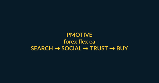 Flex EA MT4 conversion guide for the Google query forex flex ea, linking PMotive social proof to website checkout