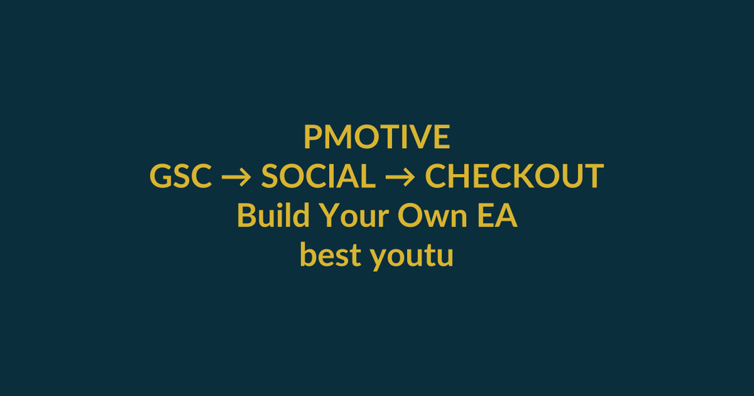 Build Your Own EA high-intent search guide for best youtube channels for algorithmic trading 2025 2026, linking PMotive social verification to website checkout