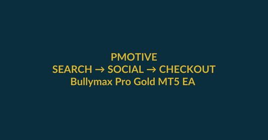 Bullymax Pro Gold MT5 EA 2026 search-to-checkout guide for the Google query best mt5 ea for gold, with PMotive social verification and product CTA
