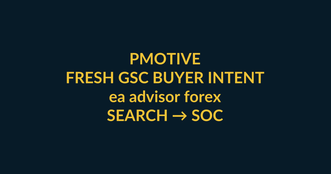 PMotive Expert Advisors buyer guide for the Google query ea advisor forex, linking PMotive social trust to the relevant website offer
