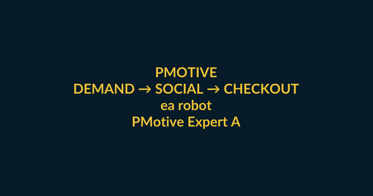 PMotive Expert Advisors high-intent buyer guide for ea robot, linking PMotive social media, video proof and website checkout