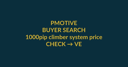 1000pip Climber System buyer guide for the search query 1000pip climber system price, showing PMotive product verification and checkout path