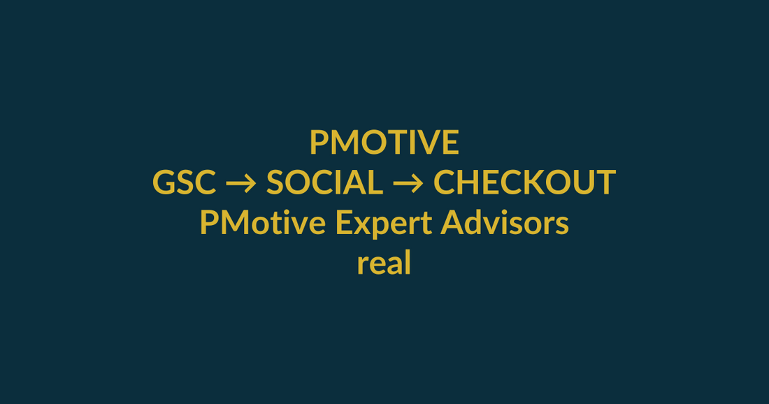 PMotive Expert Advisors high-intent search guide for realistic monthly returns for forex eas, linking PMotive social verification to website checkout