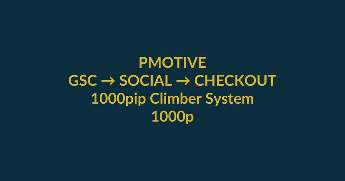 1000pip Climber System high-intent search guide for 1000pip climber, linking PMotive social verification to website checkout