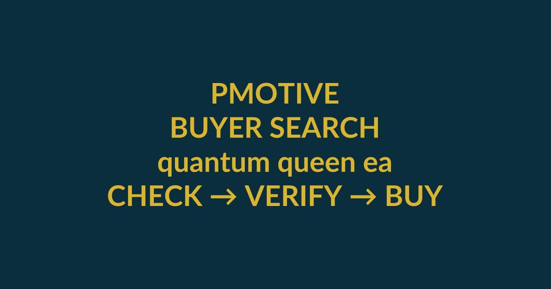 Quantum Queen MT5 buyer guide for the search query quantum queen ea, showing PMotive product verification and checkout path