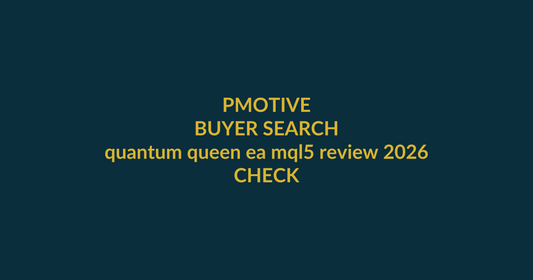 Quantum Queen MT5 buyer guide for the search query quantum queen ea mql5 review 2026, showing PMotive product verification and checkout path