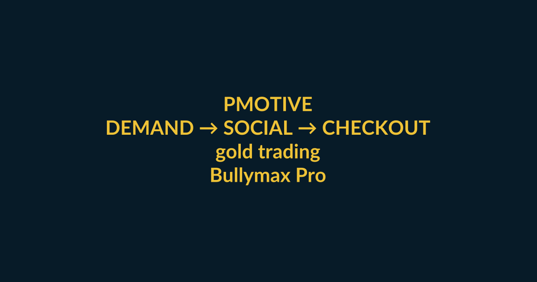 Bullymax Pro Gold MT5 EA 2026 high-intent buyer guide for gold trading, linking PMotive social media, video proof and website checkout