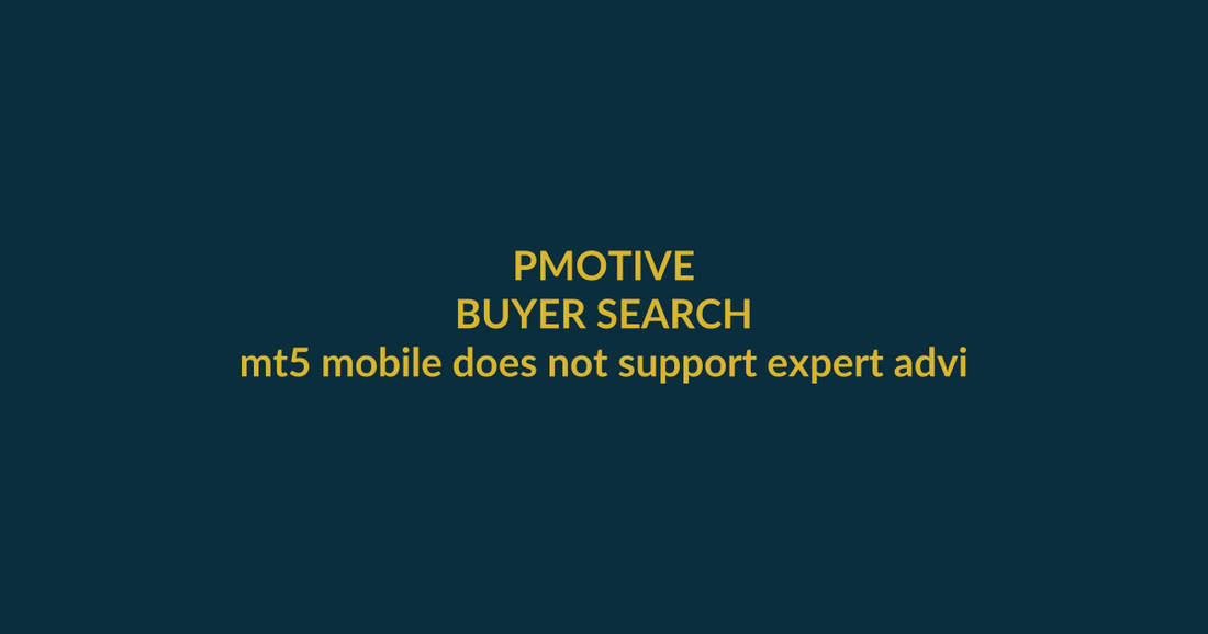 PMotive Expert Advisors buyer guide for the search query mt5 mobile does not support expert advisors eas, showing PMotive product verification and checkout path