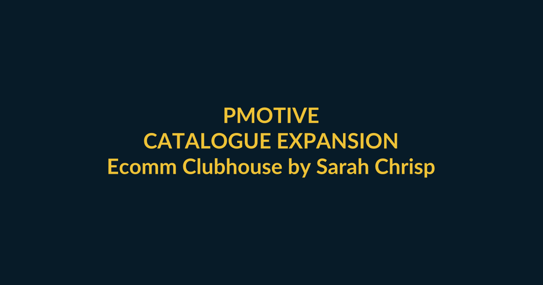 Ecomm Clubhouse by Sarah Chrisp PMotive purchase-scenario guide for ecommerce learners wanting community-style store-building guidance, with social verification and direct product CTA