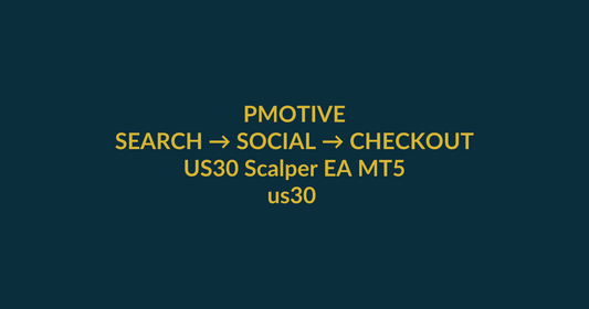US30 Scalper EA MT5 search-to-checkout guide for the Google query us30 scalper ea mt5, with PMotive social verification and product CTA