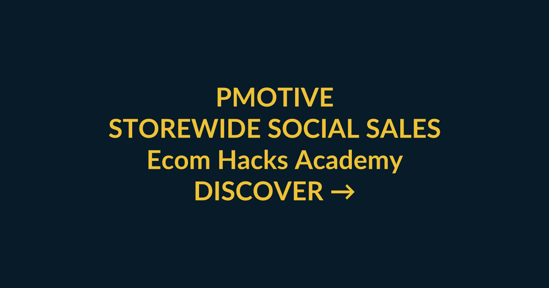Ecom Hacks Academy PMotive buyer guide for store owners who want a systematic ecommerce optimisation roadmap, with social proof, product fit and checkout CTA