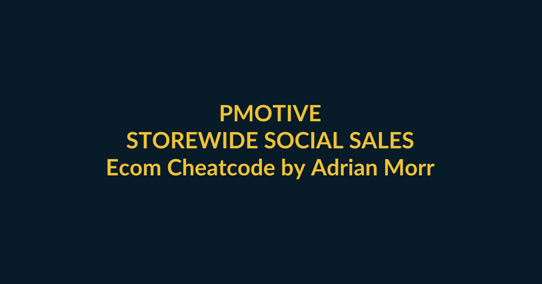 Ecom Cheatcode by Adrian Morrison PMotive buyer guide for ecommerce buyers who want a structured scaling and campaign workflow, with social proof, product fit and checkout CTA