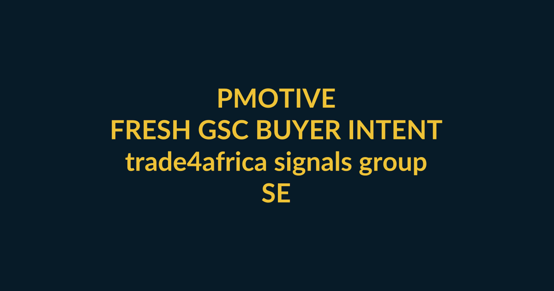 PMotive Trading Signals buyer guide for the Google query trade4africa signals group, linking PMotive social trust to the relevant website offer