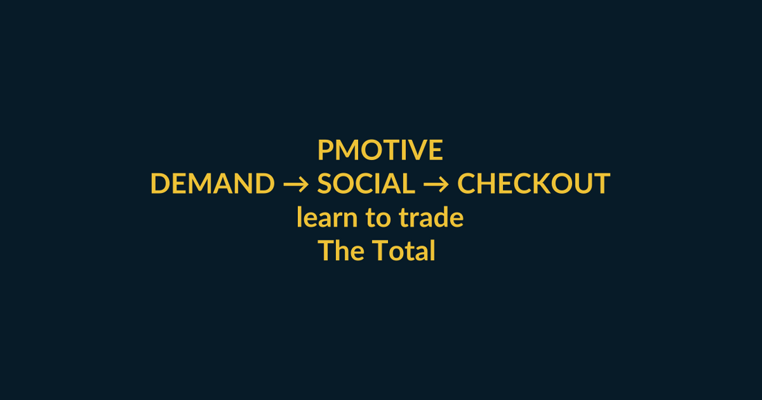 The Total Forex Course by Jessica Laine high-intent buyer guide for learn to trade, linking PMotive social media, video proof and website checkout