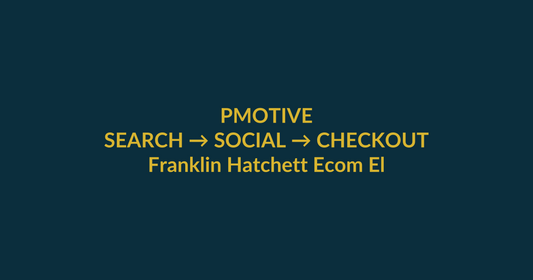 Franklin Hatchett Ecom Elites 2.0 search-to-checkout guide for the Google query best dropshipping courses 2026, with PMotive social verification and product CTA