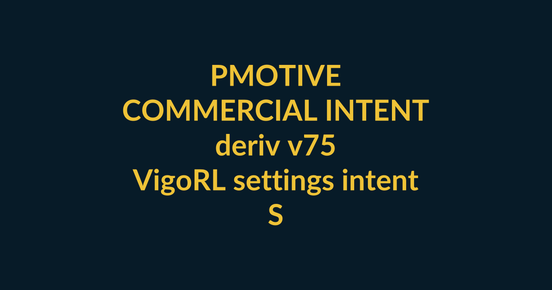 VigoRL V75 EA MT5 commercial-intent buyer guide for deriv v75 covering VigoRL settings intent, PMotive social verification and checkout
