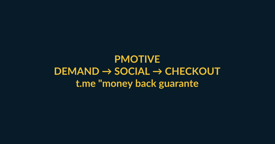 PMotive Store high-intent buyer guide for t.me "money back guarantee" site:youtube.com, linking PMotive social media, video proof and website checkout