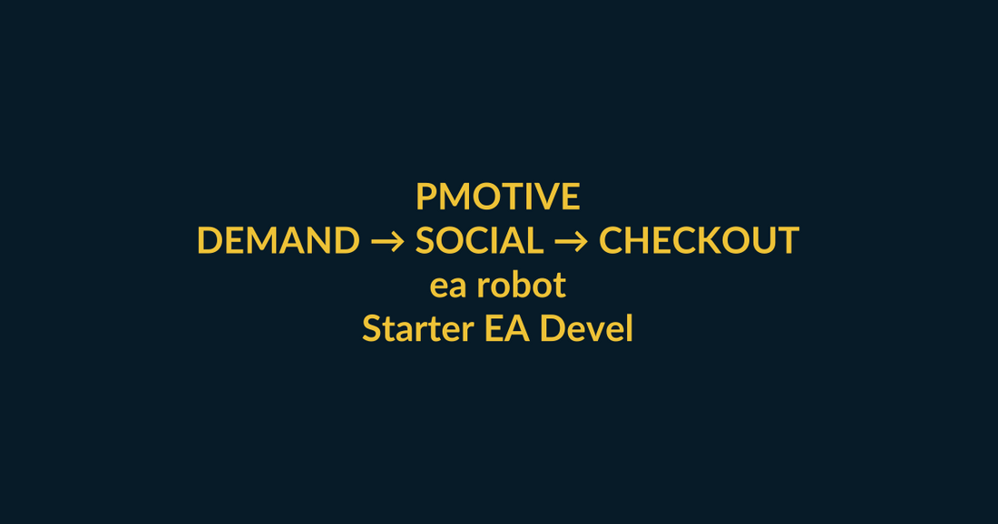 Starter EA Development high-intent buyer guide for ea robot, linking PMotive social media, video proof and website checkout